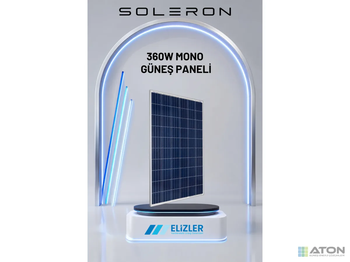 Soleron 360W Mono PERC Güneş Paneli