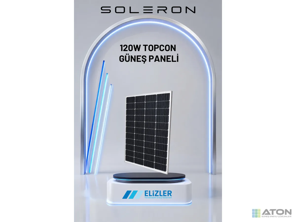 Soleron 120W TOPCon Güneş Paneli