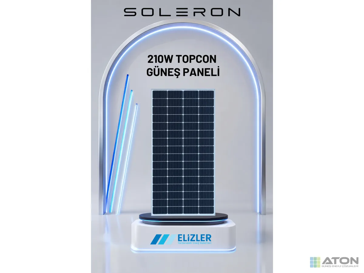 Soleron 210W TOPCon Güneş Paneli