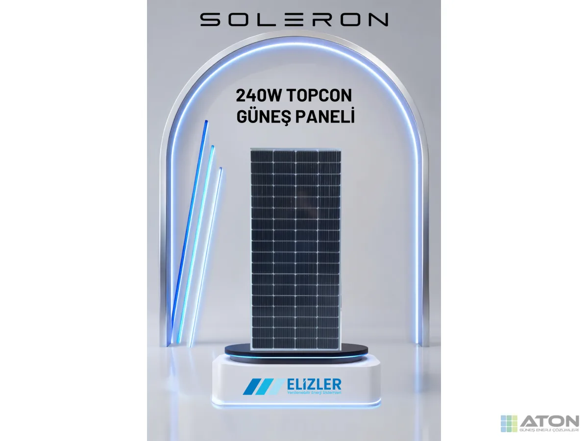 Soleron 240W TOPCon Güneş Paneli