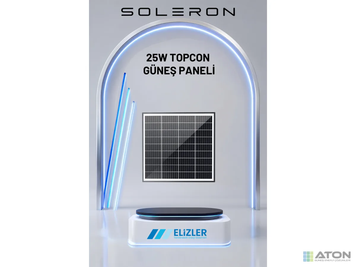 Soleron 25W TOPCon Güneş Paneli