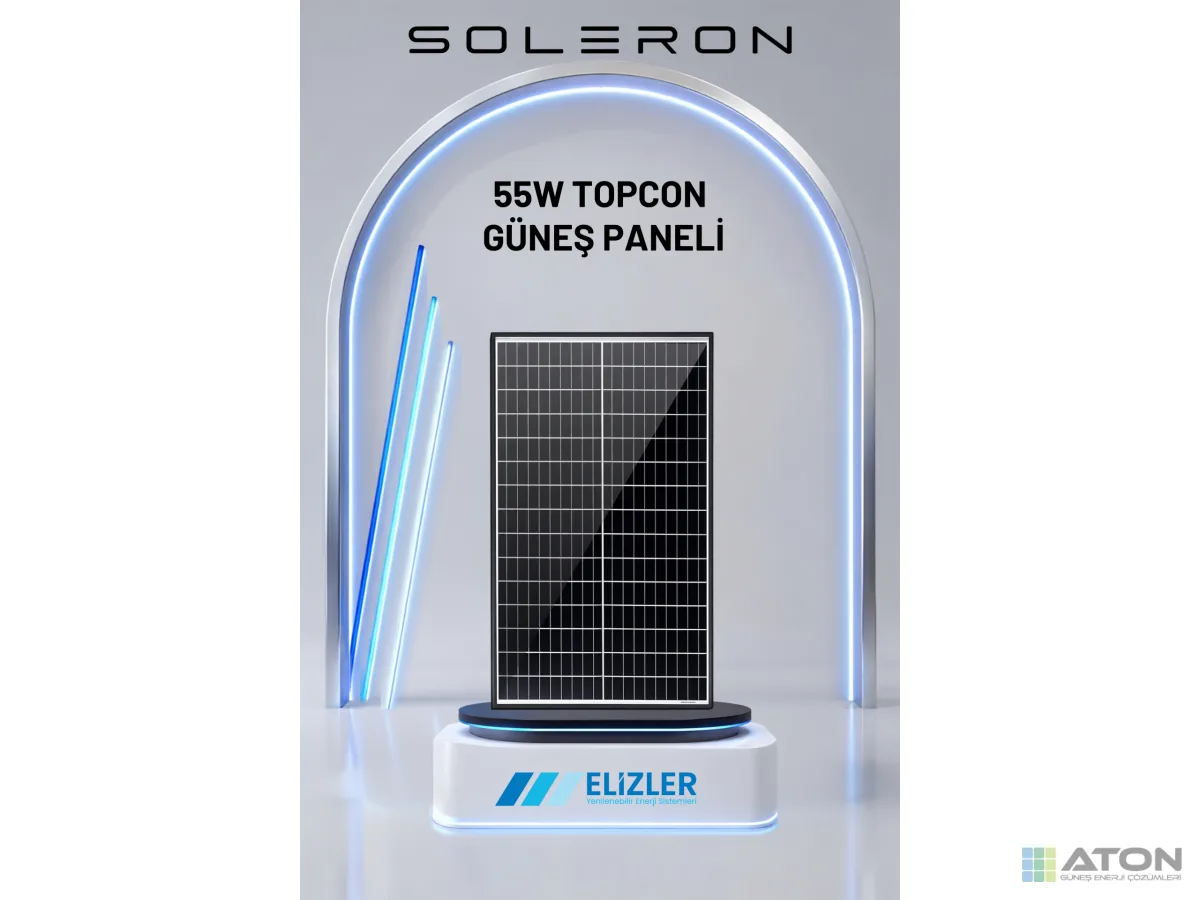Soleron 55W TOPCon Güneş Paneli