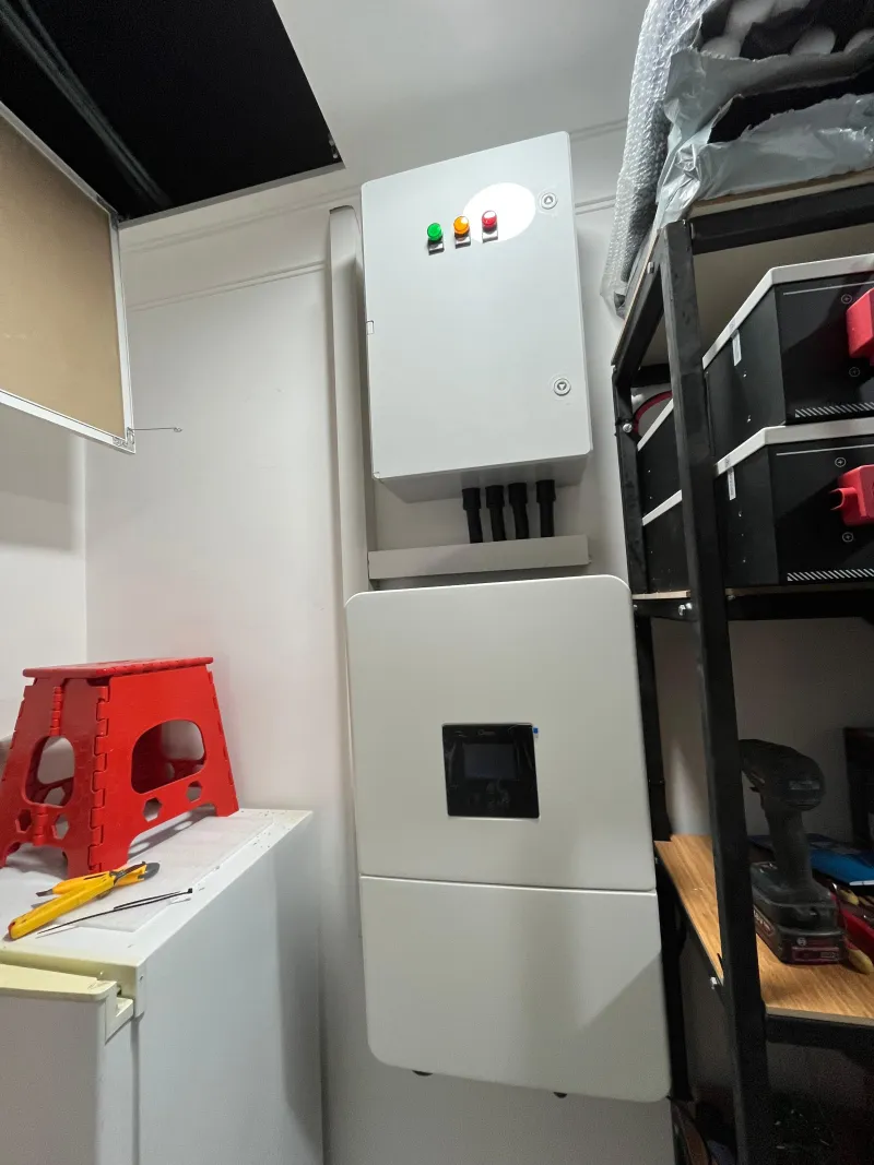 Kemalpaşa 20 kW hibrit sisteminin ek detay çekimi